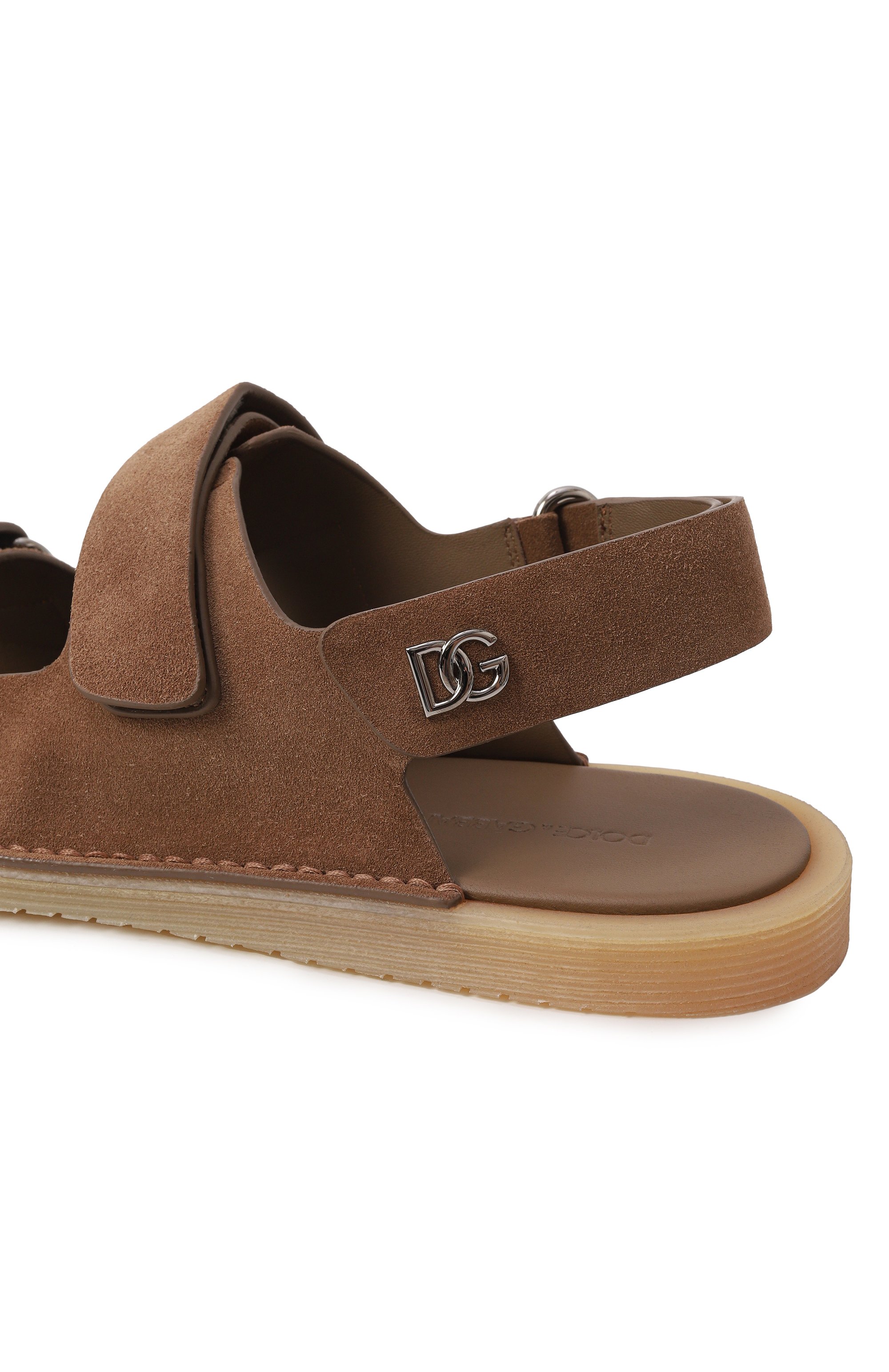 Замшевые сандалии DOLCE & GABBANA, арт. A80492/AT441, фото 7