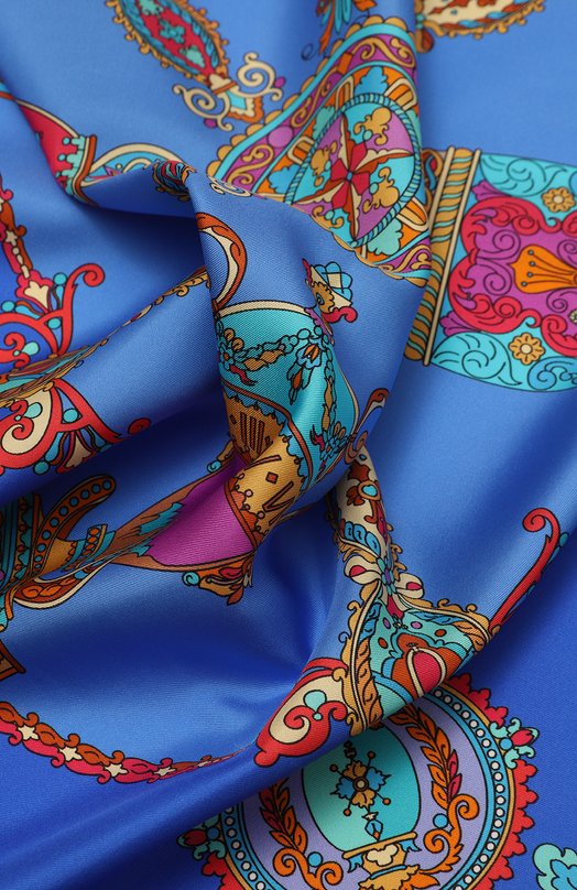 Шелковый платок Faberge Treasures Radical Chic 370734.07.02 Синий  370734.07.02 Фото 5