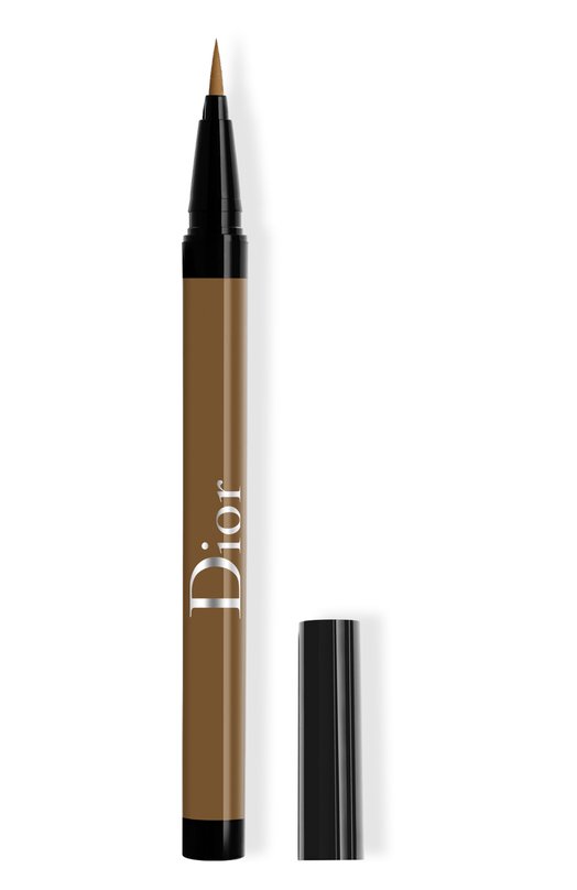 фото Водостойкая жидкая подводка для глаз diorshow on stage liner, оттенок 456 хаки матовый (0.55ml) dior