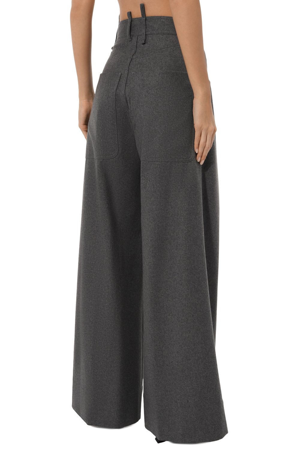 Шерстяные брюки THE ATTICO, арт. 248WCP148/W055, фото 4