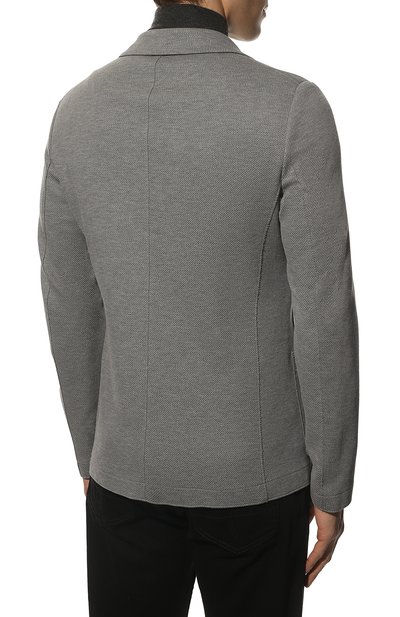 Хлопковый пиджак HARRIS WHARF LONDON, арт. C8P22PPT, фото 4