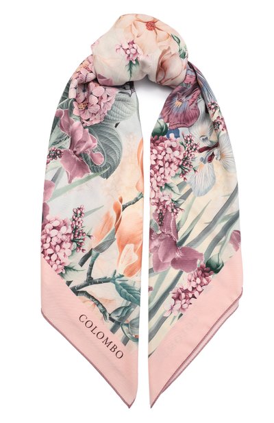 Женская шаль из кашемира и шелка COLOMBO, арт. S7/140X140/5331-U-MX