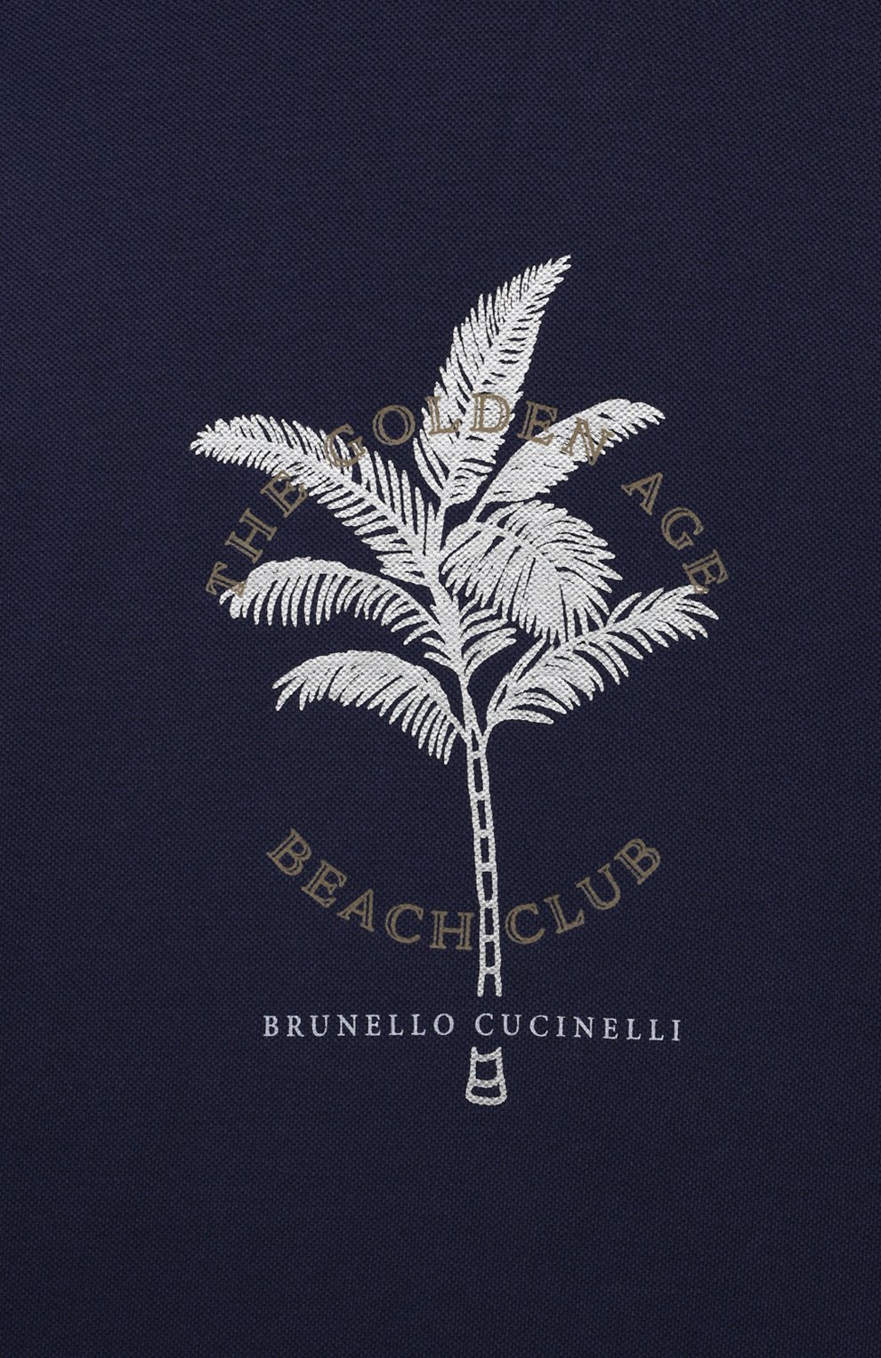 Хлопковая футболка BRUNELLO CUCINELLI, арт. BE854E169C, фото 3