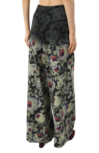 Хлопковые брюки DRIES VAN NOTEN, арт. 232-011131-7643, фото 4