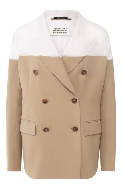 Женский двубортный жакет MAISON MARGIELA, арт. S51BN0328/S49189