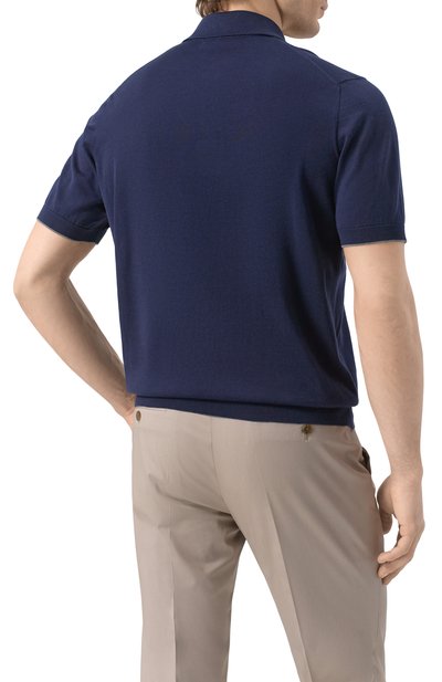 Хлопковое поло BRUNELLO CUCINELLI, арт. M29800125, фото 4