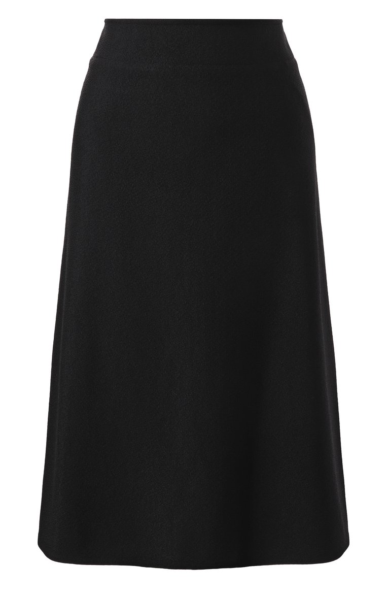 Женская юбка JIL SANDER черного цвета, арт. J03MA0192/J20232 | Фото 1 (Материал внешний: Синтетический материал, Вискоза; Длина Ж (юбки, платья, шорты): Миди; Стили: Классический; Кросс-КТ: костюм; Автоматизация состава: Проставлено; Автоматизация ТО: Проставлено)