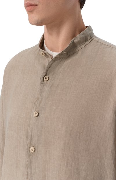 Льняная рубашка INLINUM, арт. VALENTIN0 3/4/BAIA, фото 5