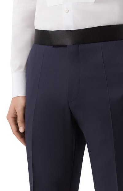 Шерстяные брюки BOSS, арт. 50469186, фото 5