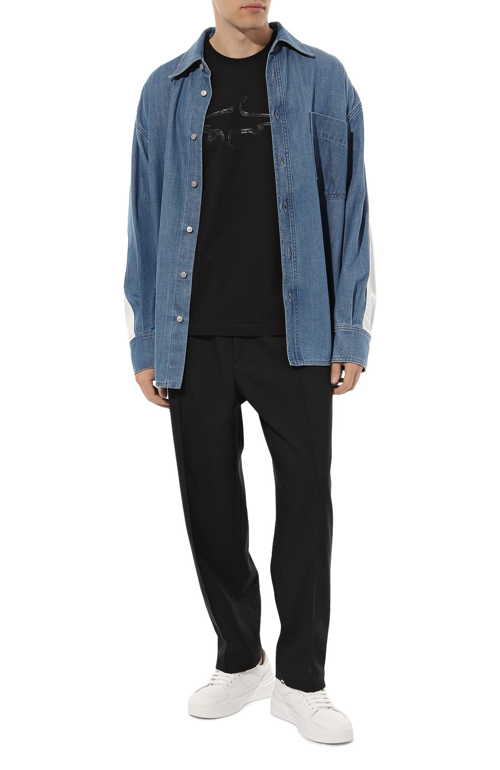 Хлопковая футболка PAUL&SHARK, арт. 12311633, фото 2