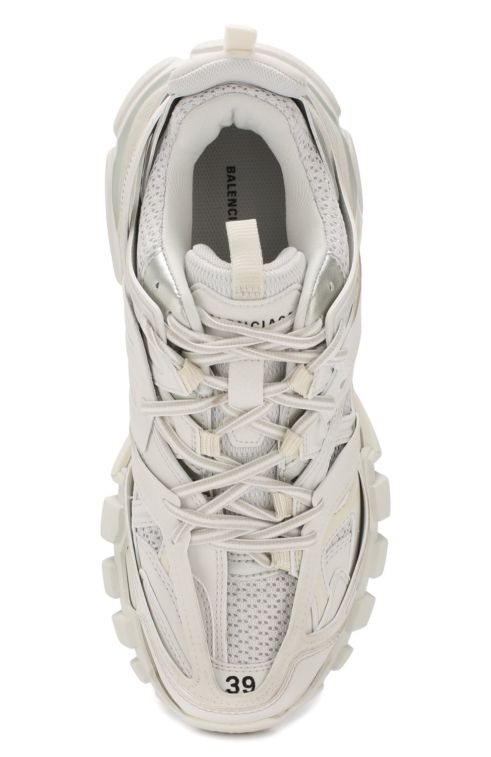 Текстильные кроссовки track BALENCIAGA белого цвета по цене 120500 руб., арт. 542436/W1GB1, фото 5 Текстильные кроссовки track BALENCIAGA, арт. 542436/W1GB1, фото 5