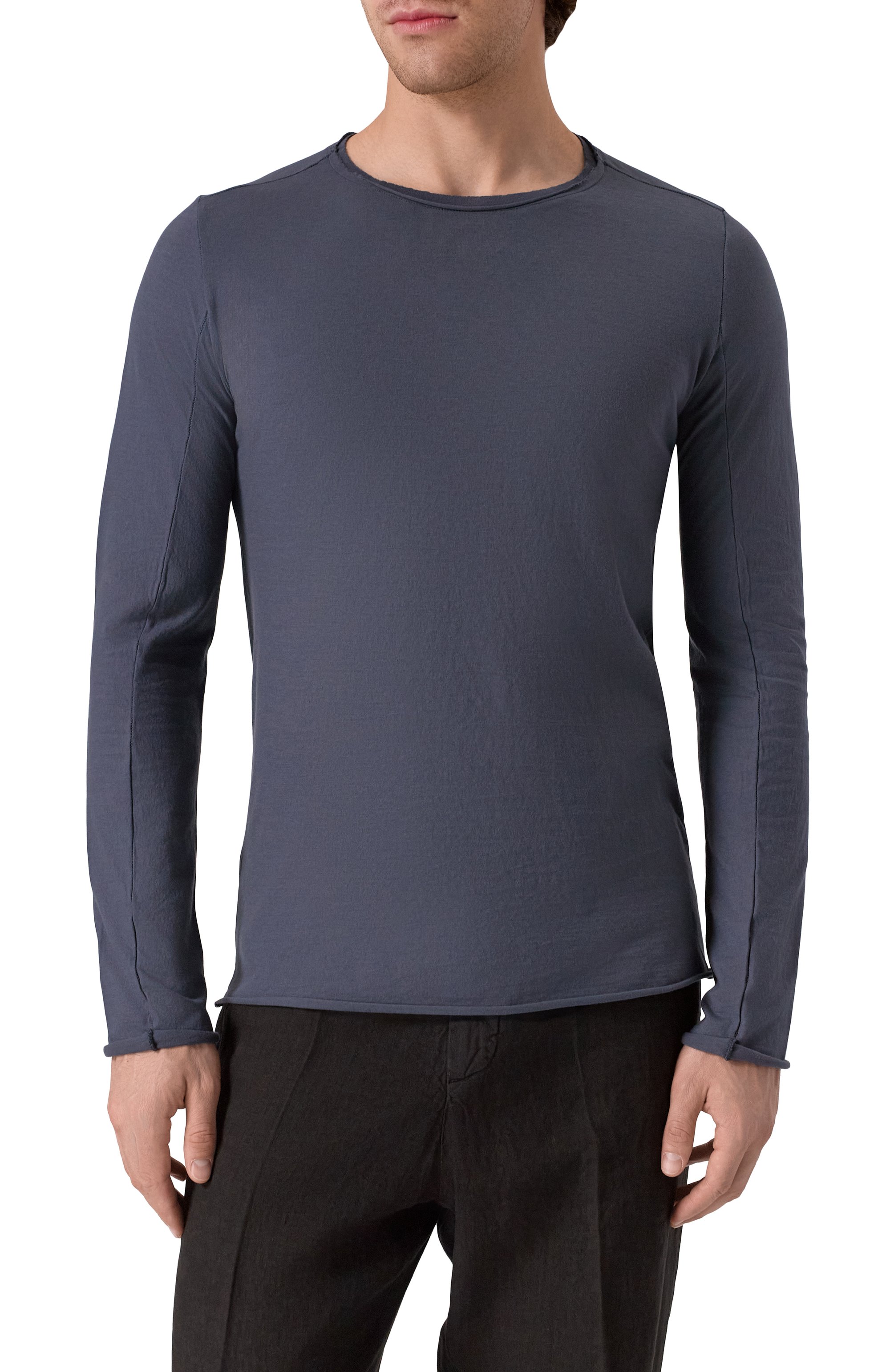 Хлопковый лонгслив HANNES ROETHER, арт. FA36LC0N.215.213/, фото 3