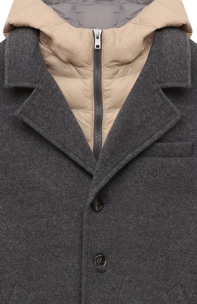 Кашемировое пальто BRUNELLO CUCINELLI, арт. BT4970310C, фото 3