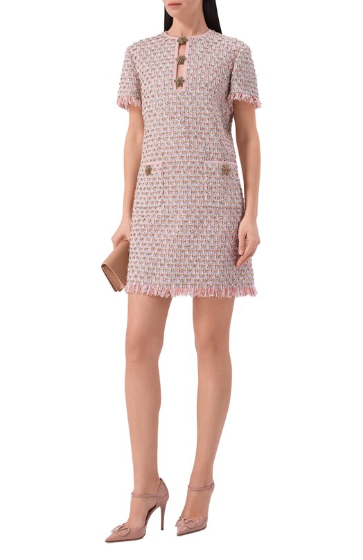 Лакированные туфли VLogo Signature D'Orsay 100 Valentino 8W2S0NN6/TMK Бежевый  8W2S0NN6/TMK Фото 3