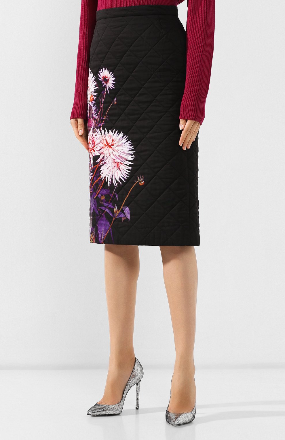 Стеганая юбка DRIES VAN NOTEN, арт. 192-30815-8537, фото 3