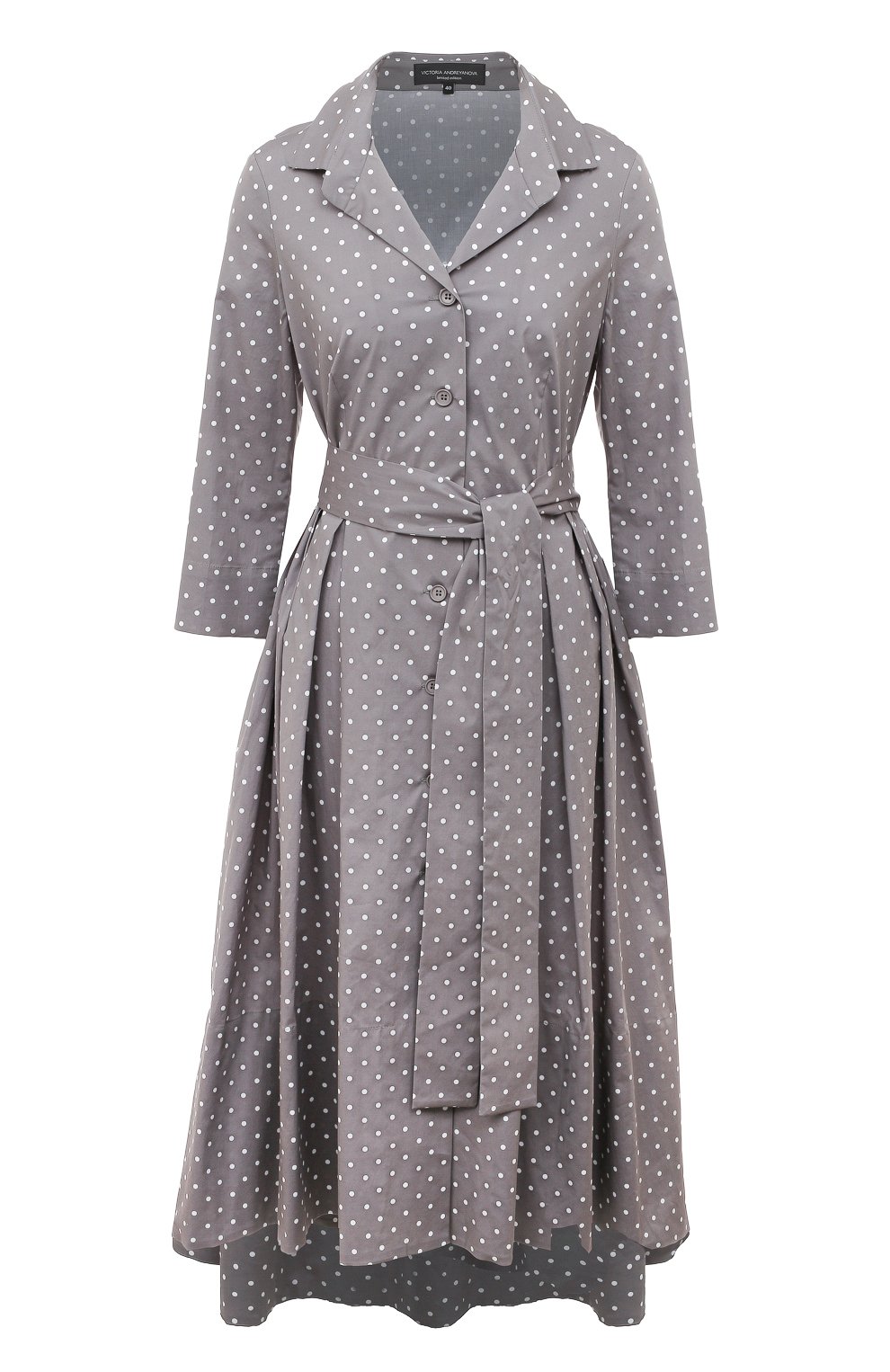 Хлопковое платье VICTORIA ANDREYANOVA, арт. TS-SS23-3663-1, фото 1