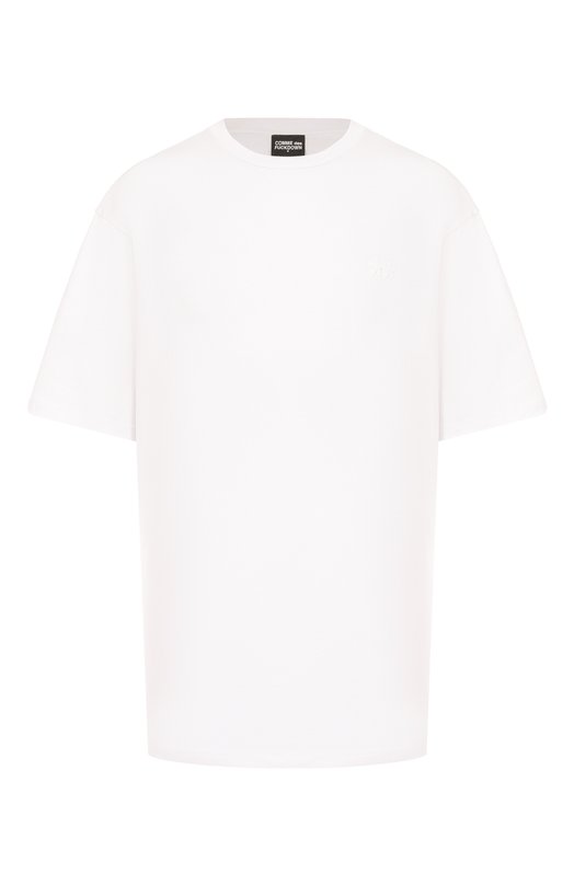 Хлопковая футболка Comme des Fuckdown CFABW01509 Белый CFABW01509