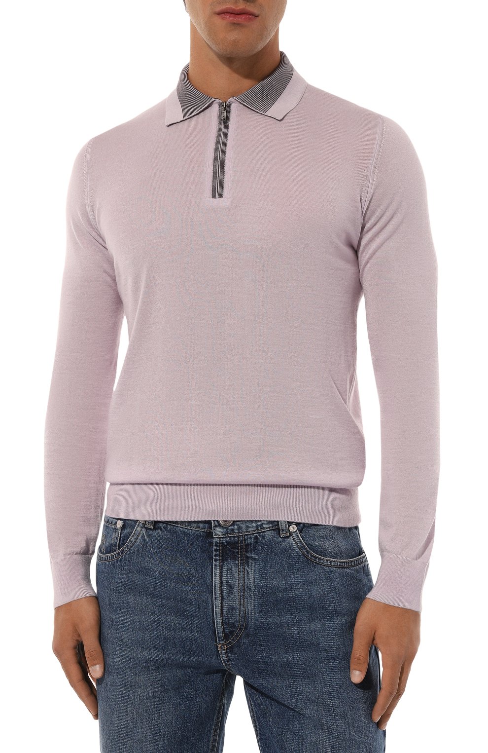 Поло из кашемира и шелка ZILLI, арт. KZP001M0330VBJS00, фото 3
