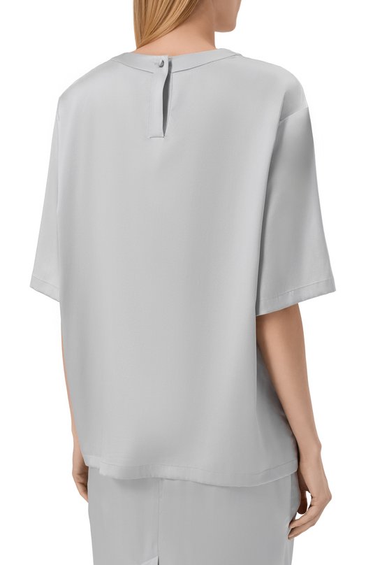 Атласный топ Gooroo BL011-2000-903-SS24 Серый  BL011-2000-903-SS24 Фото 4