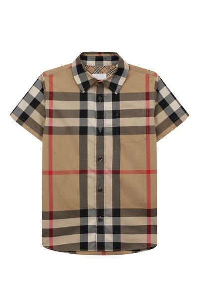 Хлопковая рубашка BURBERRY, арт. 8040991