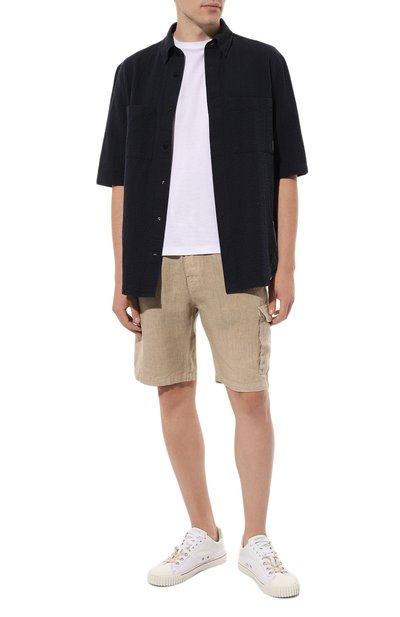 Льняные шорты MC2 SAINT BARTH, арт. STBM/MARSEILLE/04243D, фото 2