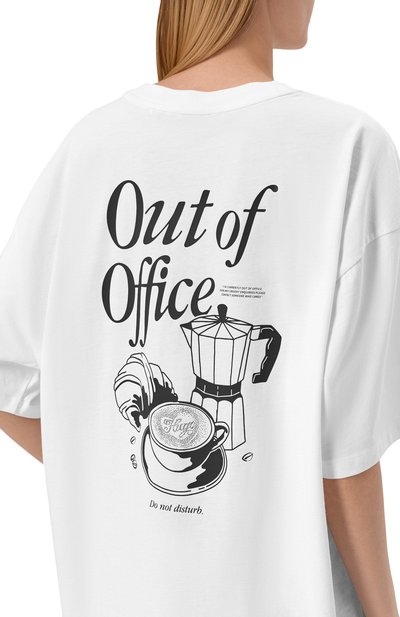 Хлопковая футболка HUGO BLUE, арт. 50560772, фото 5