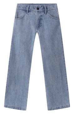 Детские джинсы MARC JACOBS (THE) голубого цвета, арт. W60471 | Фото 1 (Материал сплава: Проставлено; Нос: Не проставлено; Детали: Декор; Материал внешний: Хлопок; Ростовка одежда: 3 года | 98 см, 5 лет | 110 см, 4 года | 104 см, 9 лет | 134 см, 7 лет | 122 см, 12 лет | 152 см, 13 - 15 лет | 158 см)