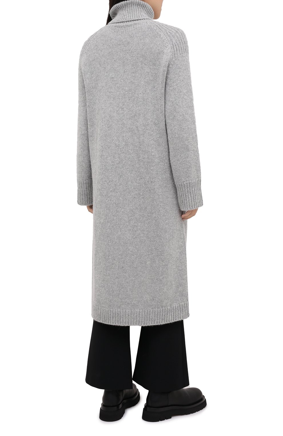 Шерстяной свитер STELLA MCCARTNEY серого цвета по цене 99550 руб., арт. 601735/S2168, фото 4 Шерстяной свитер STELLA MCCARTNEY, арт. 601735/S2168, фото 4