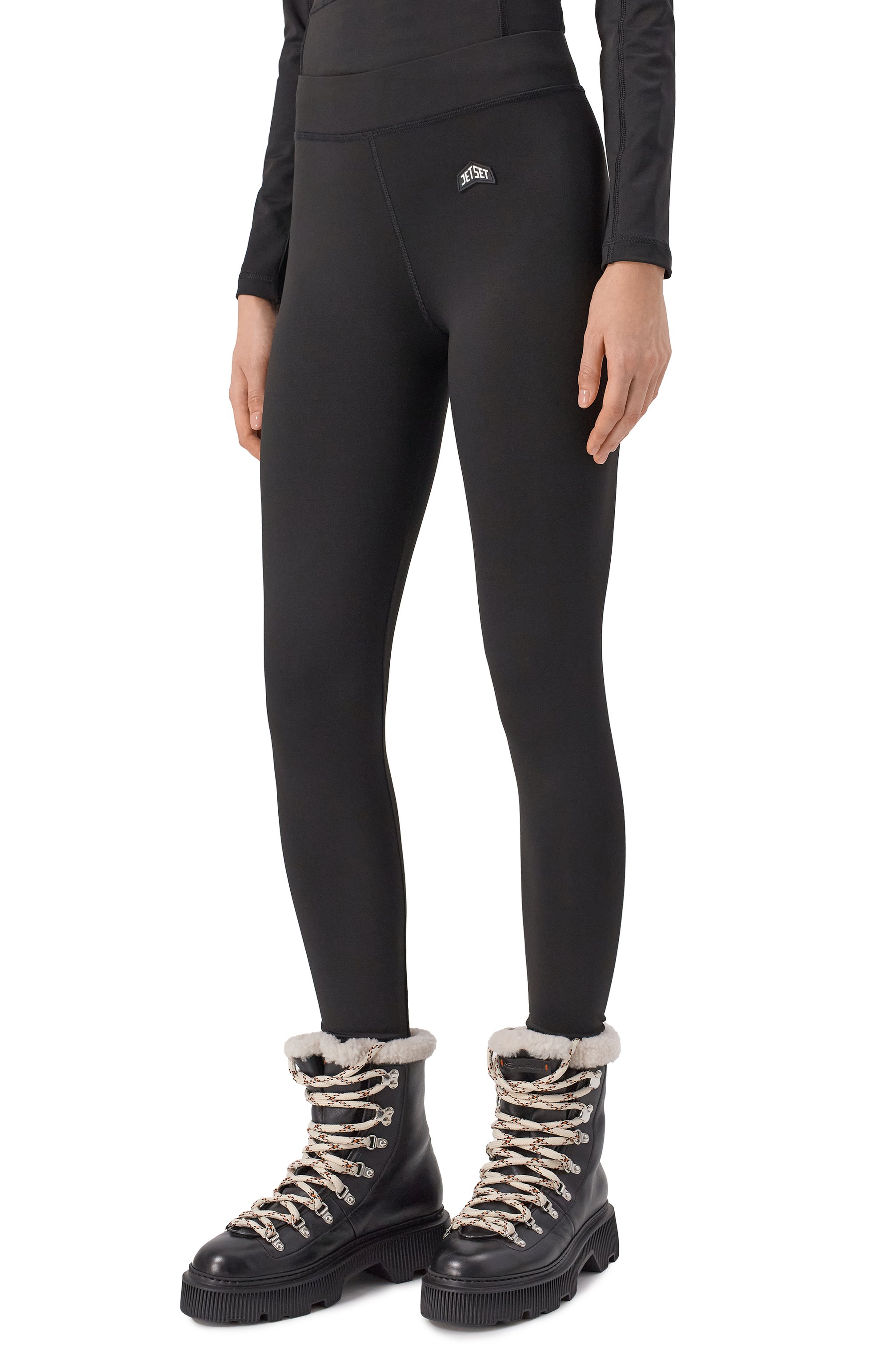 Легинсы JET SET черного цвета по цене 25100 руб., арт. 2221/280005, фото 3 Легинсы JET SET, арт. 2221/280005, фото 3
