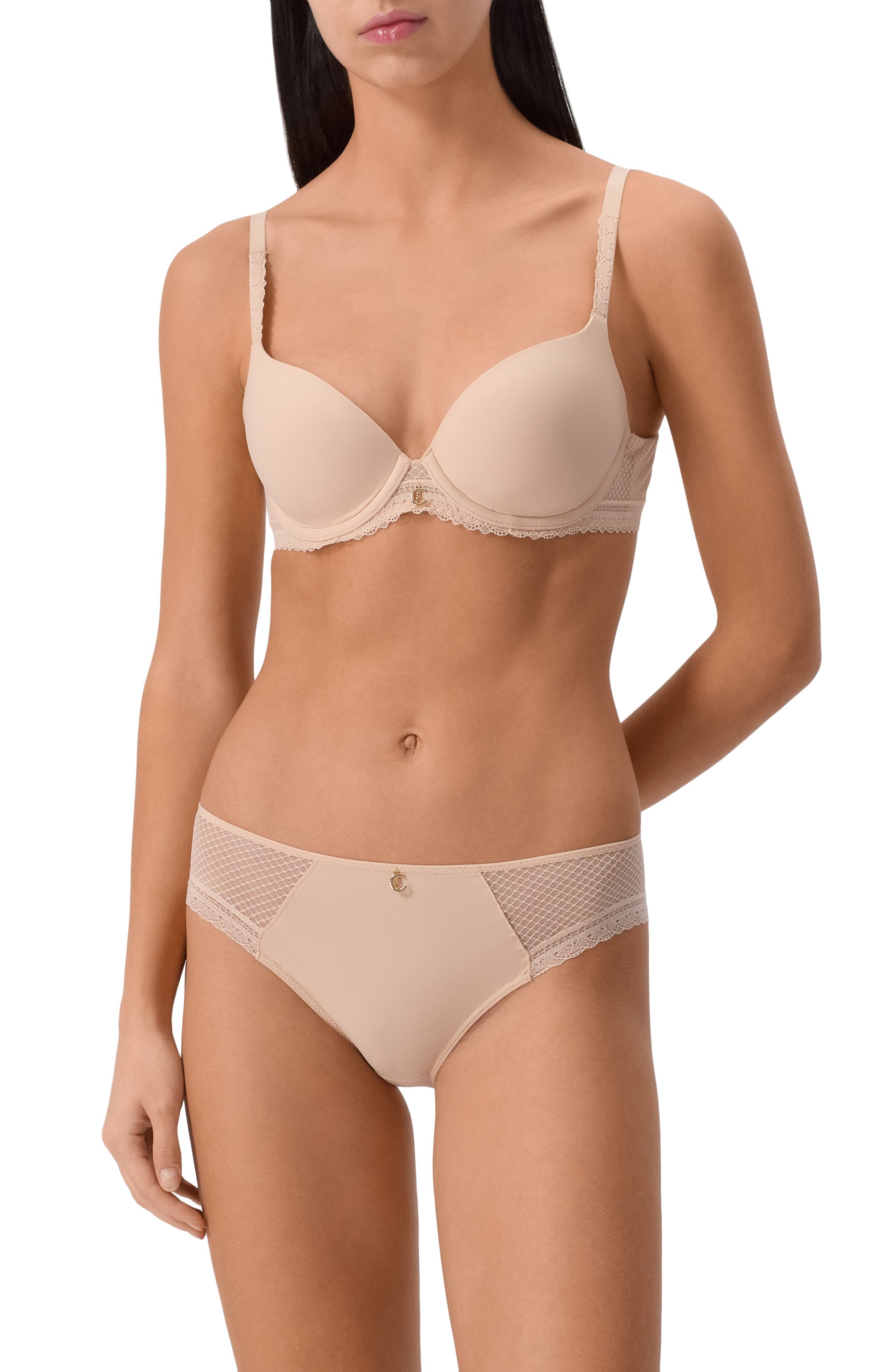 Трусы-слипы CHANTELLE бежевого цвета по цене 6420 руб., арт. C19XC5, фото 2 Трусы-слипы CHANTELLE, арт. C19XC5, фото 2