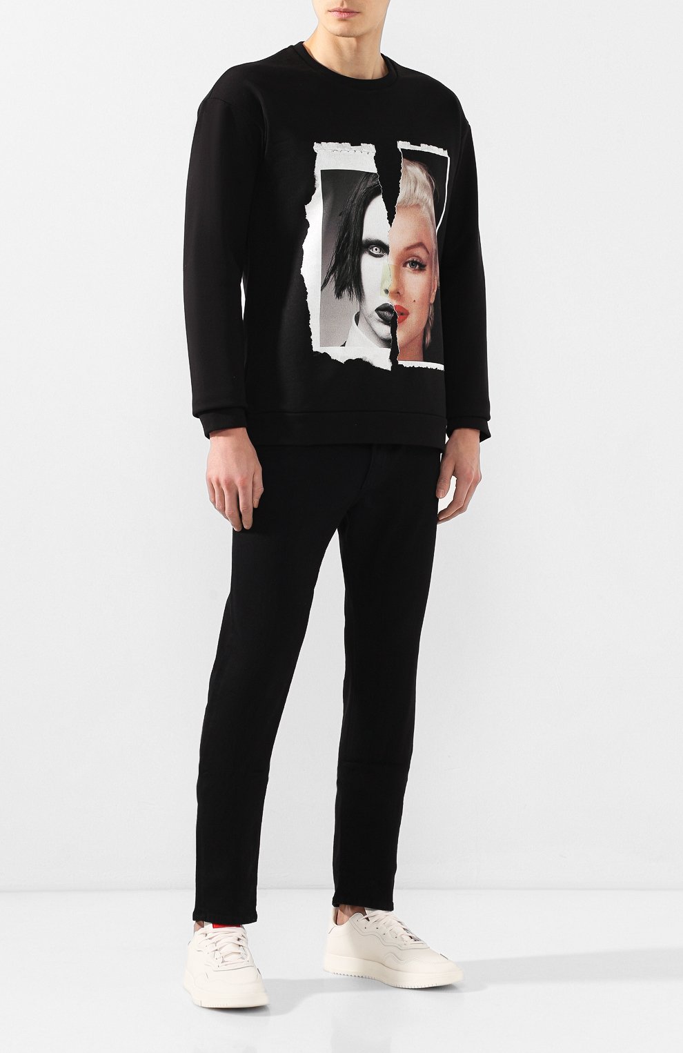 Хлопковый свитшот DIEGO VENTURINO, арт. SS20-DV FLG MMF, фото 2