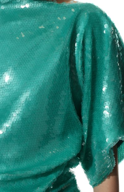 Топ с отделкой пайетками THE ATTICO, арт. 222WCT42/M016, фото 5