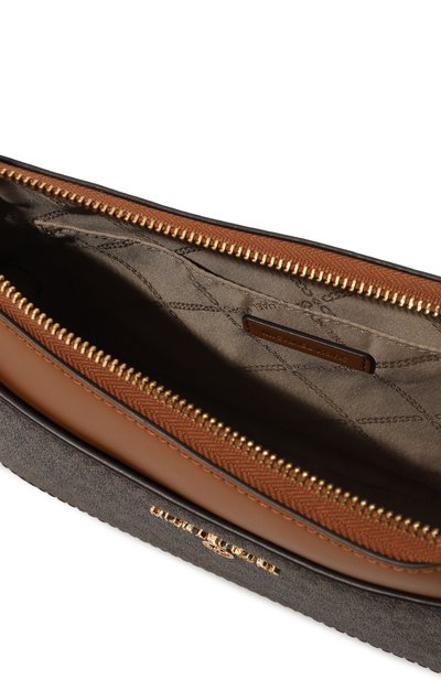 Сумка jet set medium MICHAEL MICHAEL KORS коричневого цвета по цене 25100 руб., арт. 32S1GT9C8B, фото 5 Сумка jet set medium MICHAEL MICHAEL KORS, арт. 32S1GT9C8B, фото 5