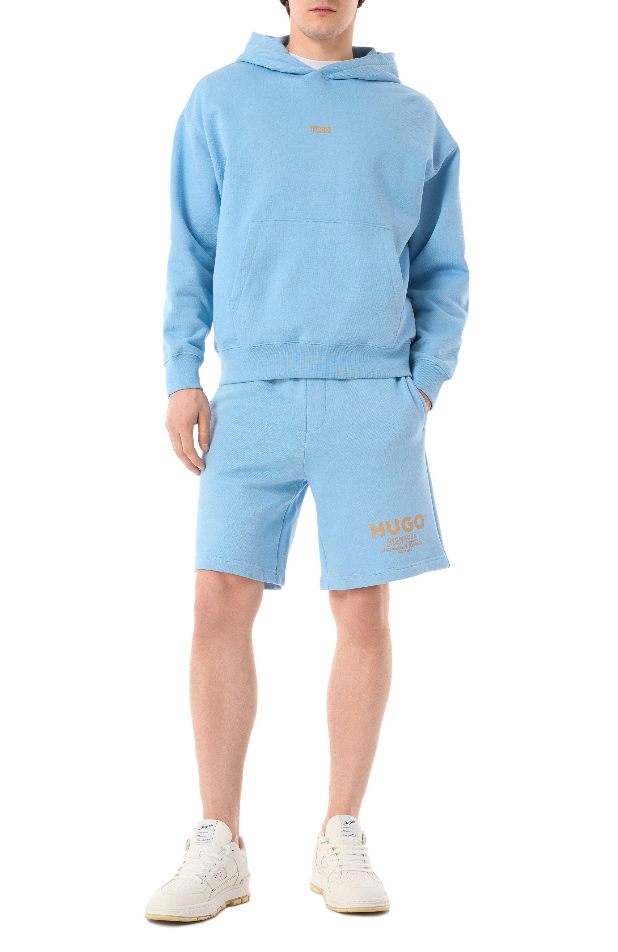 Хлопковые шорты HUGO, арт. 50510728, фото 2