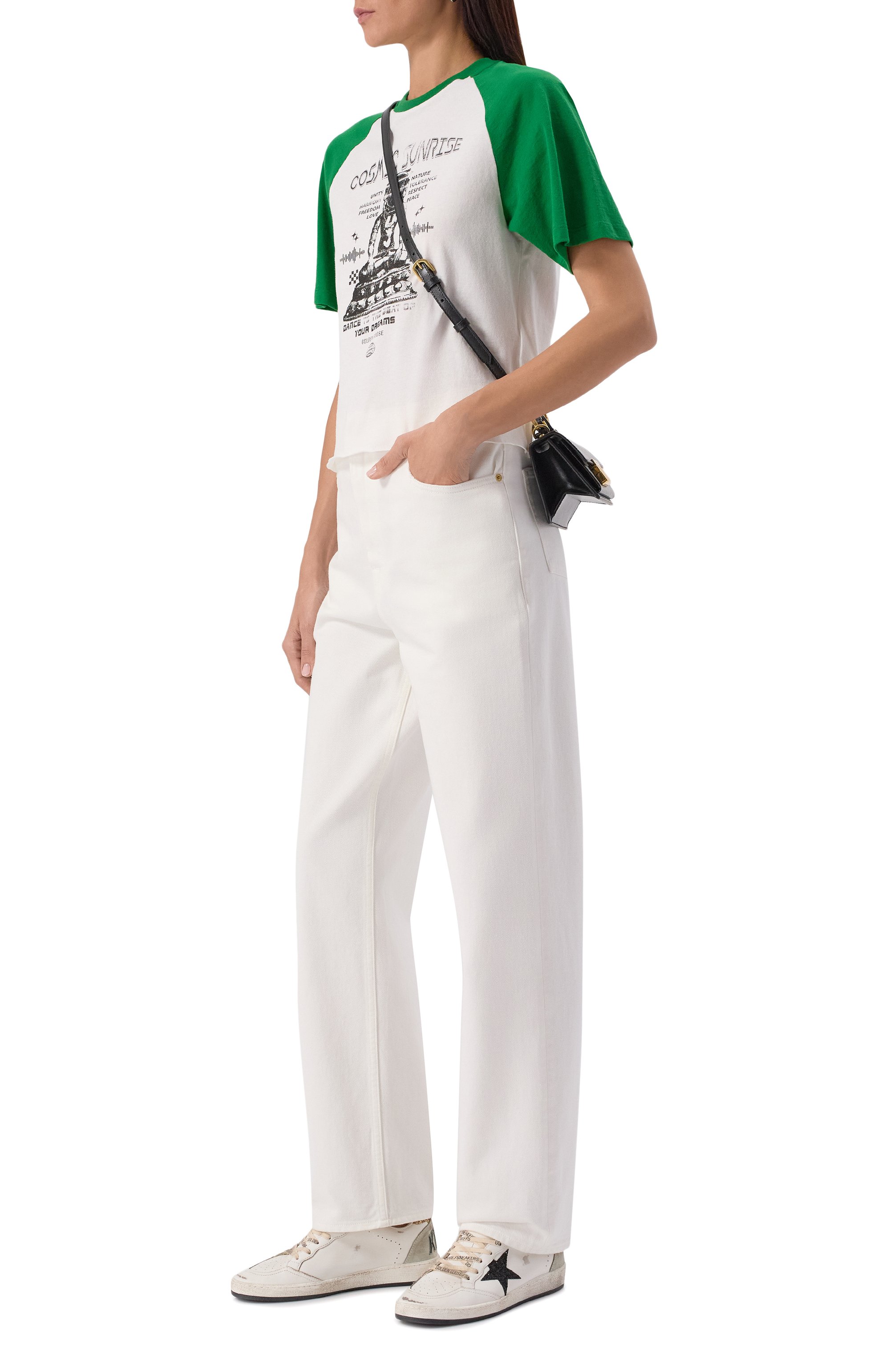 Кожаные кеды ball star GOLDEN GOOSE DELUXE BRAND, арт. GWF00117.F006118, фото 2