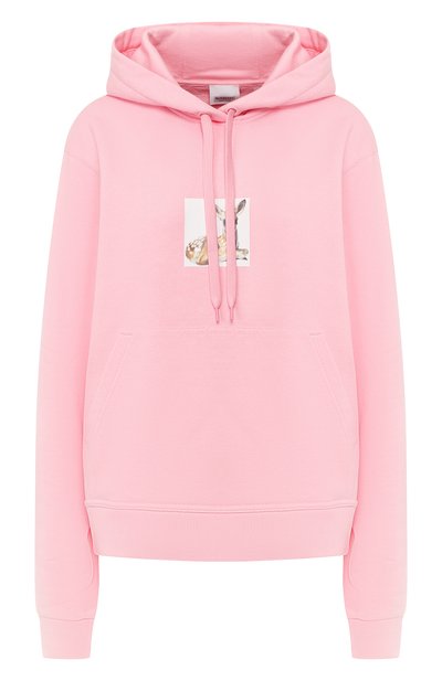 Женский хлопковое худи BURBERRY, арт. 8024654