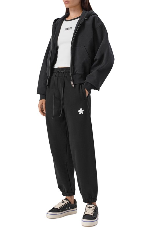 Текстильные кеды HUGO 50558176 Чёрный  50558176 Фото 3