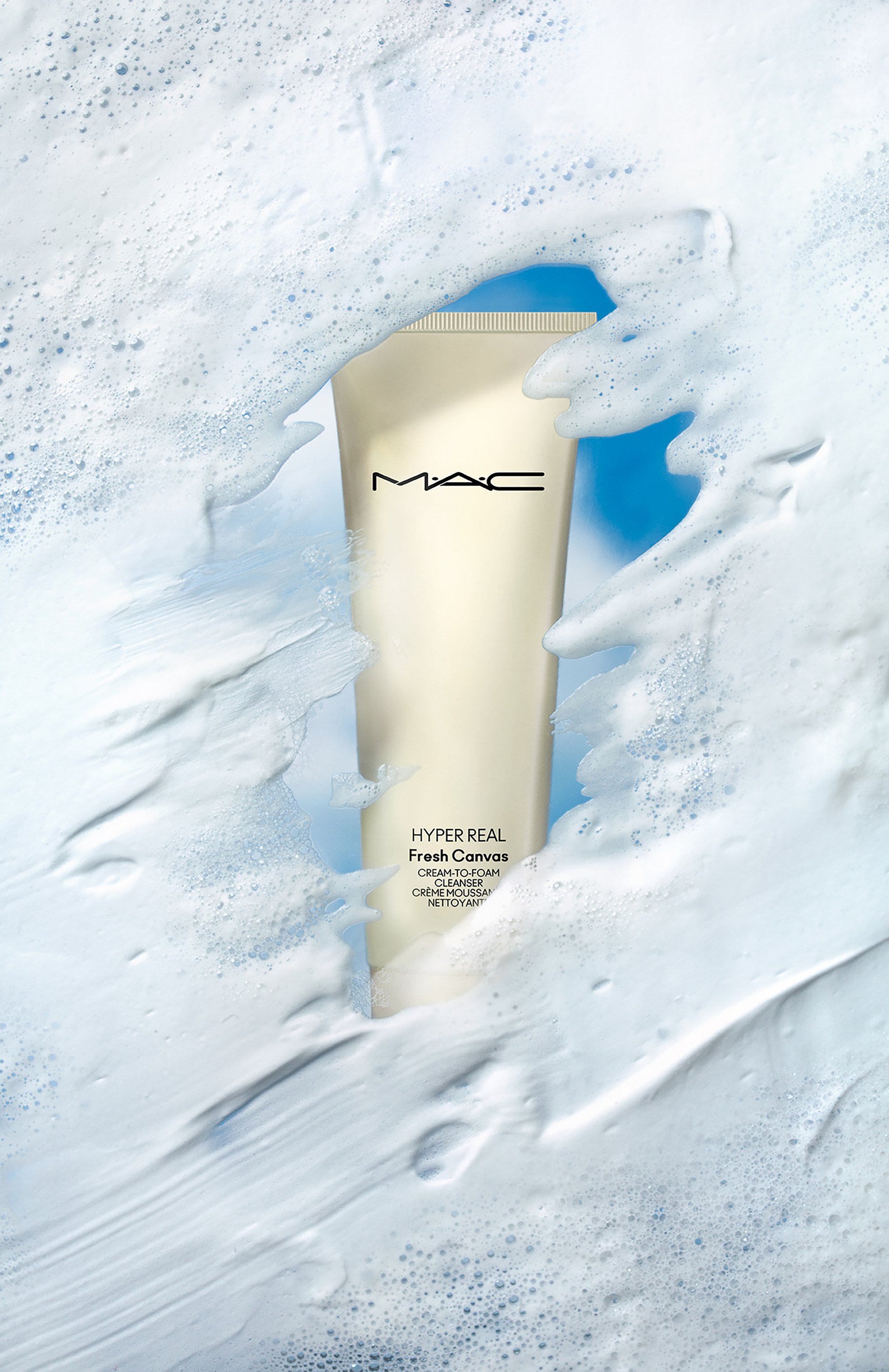 Крем-пенка для умывания hyper real™ fresh canvas (125ml) MAC, арт. SWM7-01, фото 3