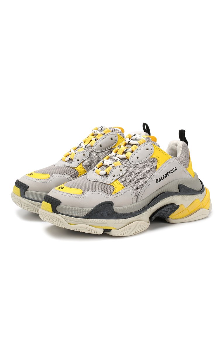 Комбинированные кроссовки triple s BALENCIAGA, арт. 524039/W090H, фото 1