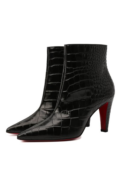 Кожаные ботильоны slimini 85 CHRISTIAN LOUBOUTIN, арт. 3210936/SLIMINI 85, фото 1