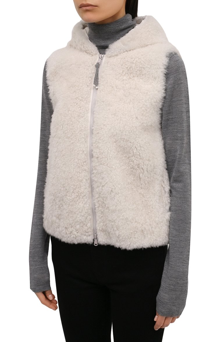 Меховой жилет BRUNELLO CUCINELLI, арт. MPMWE3181, фото 3