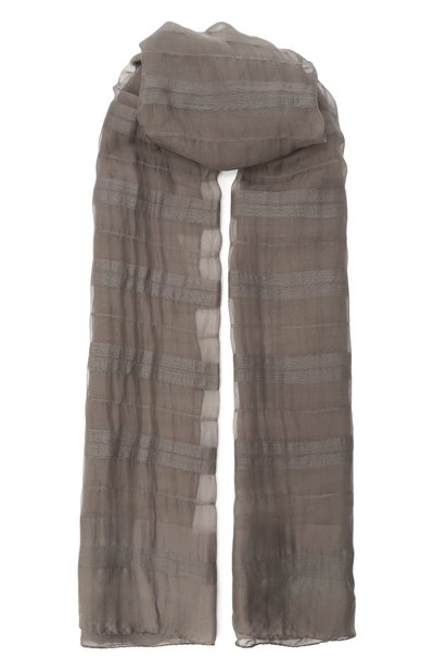 Женский шарф из шелка и шерсти GIORGIO ARMANI, арт. GW001013/AF15272