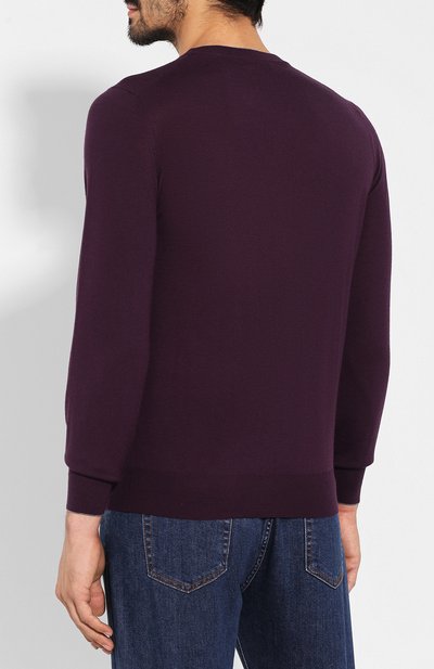 Джемпер из шерсти и кашемира BRUNELLO CUCINELLI, арт. M2400100, фото 4