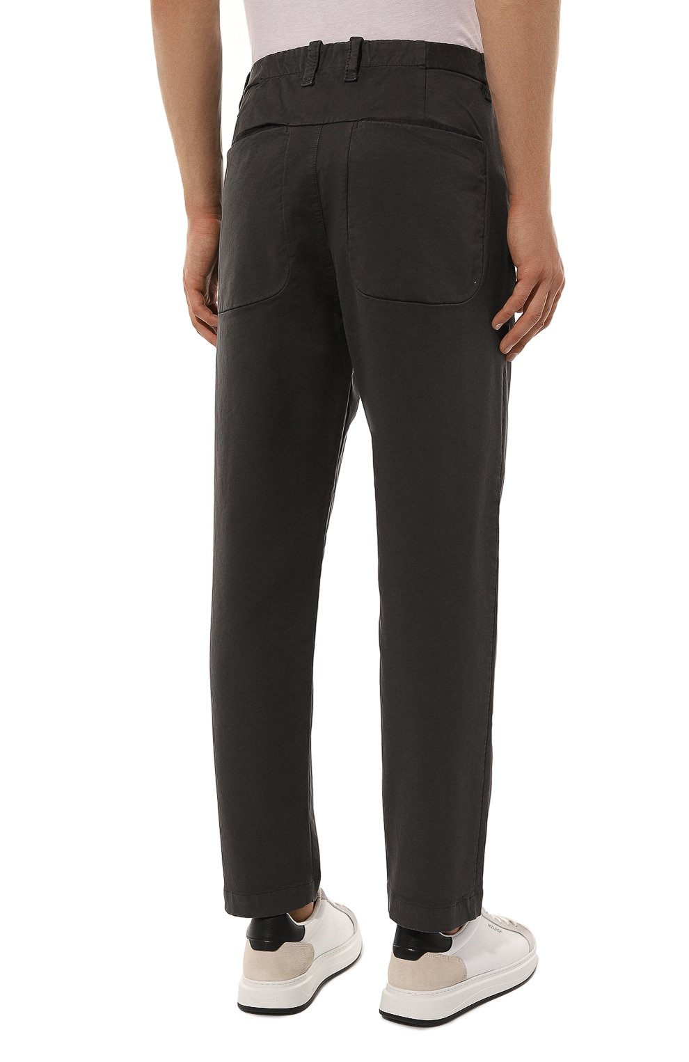 Хлопковые брюки TRANSIT, арт. CFUTRYG161, фото 4