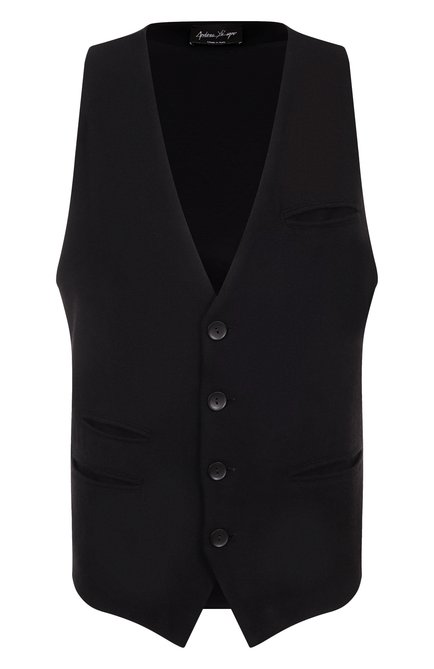 Мужской комбинированный жилет ANDREA YA'AQOV, арт. 25M0RC36/W00L CASHMERE