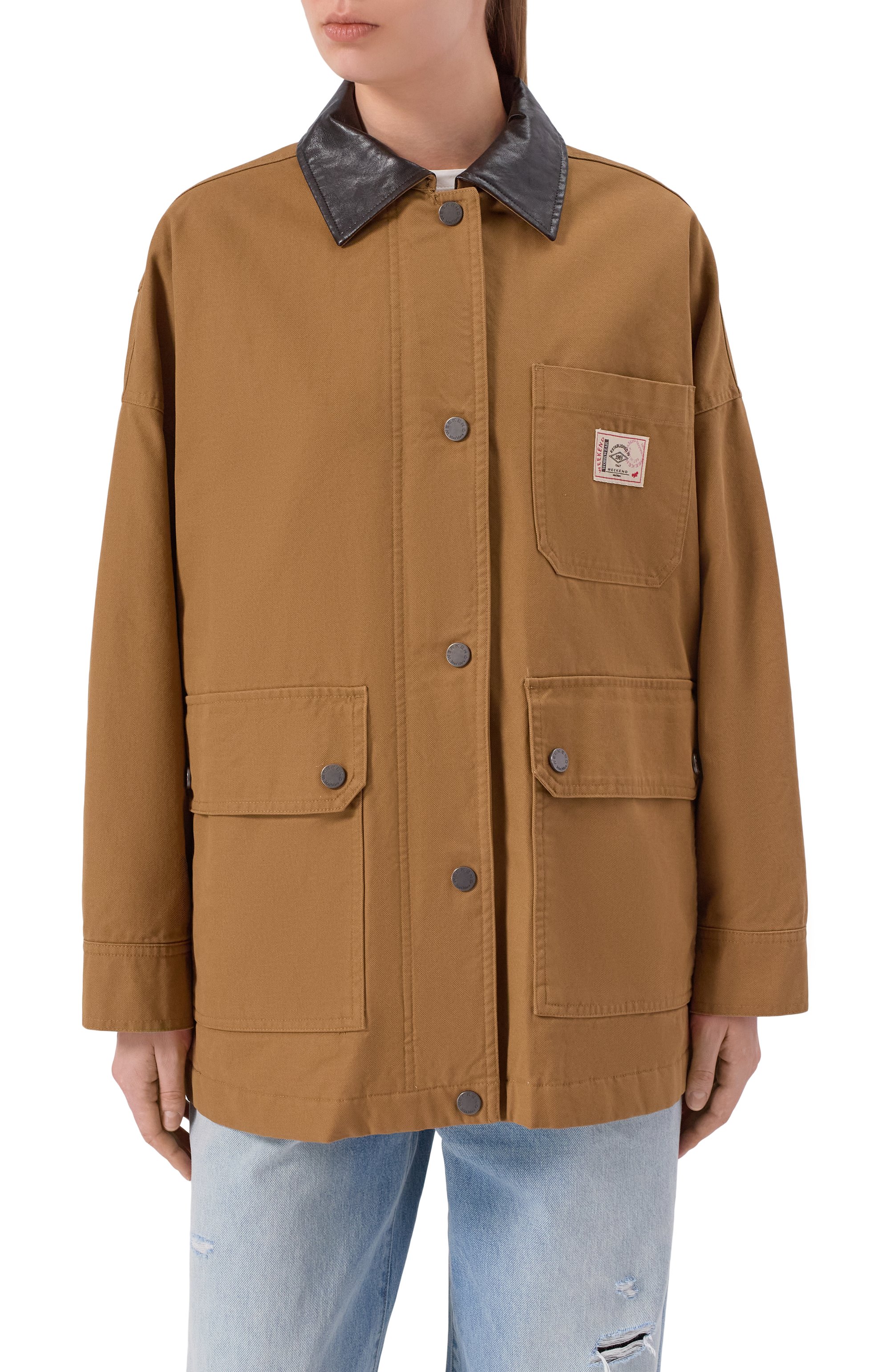 Хлопковая куртка WEEKEND MAX MARA, арт. B0ZEN, фото 3