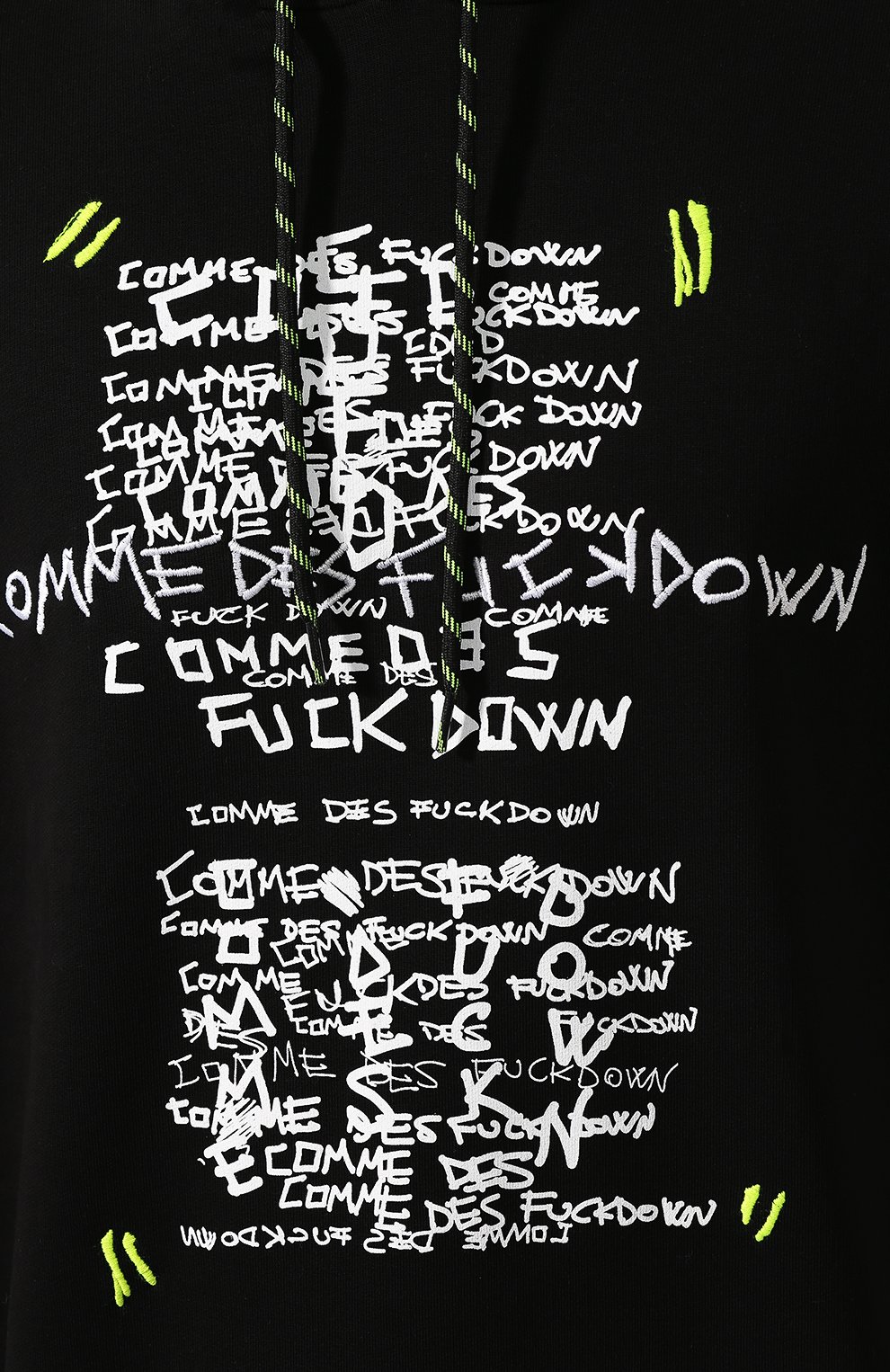 Хлопковое худи COMME DES FUCKDOWN, арт. CDFU765, фото 5