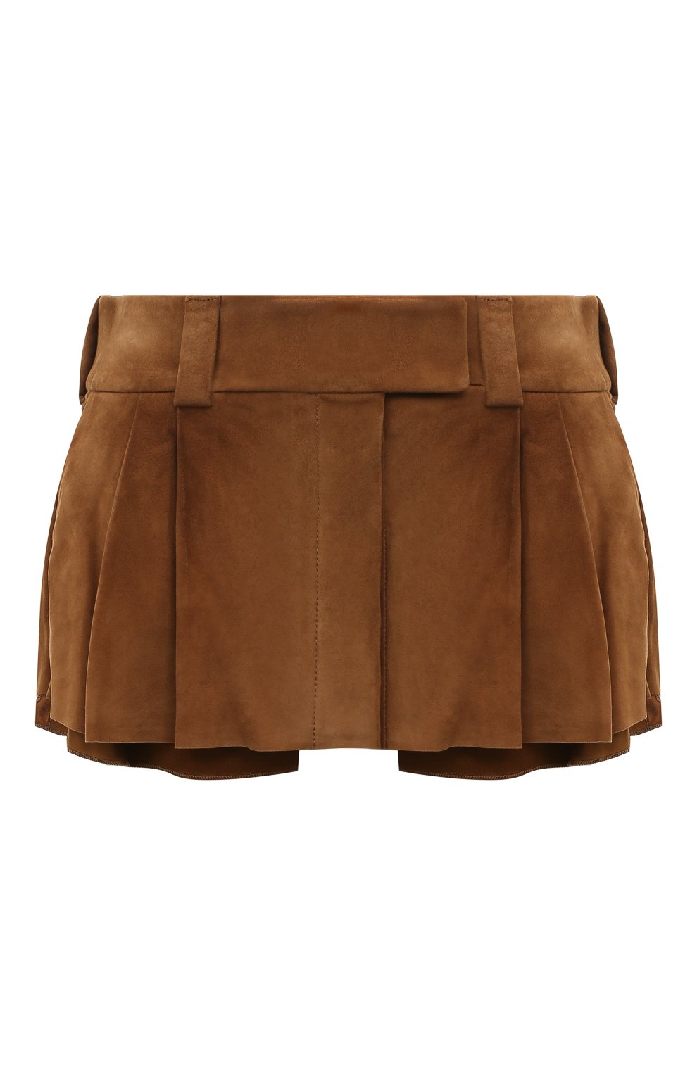 Замшевая юбка MIU MIU, арт. MPD701-104R-F0401, фото 1