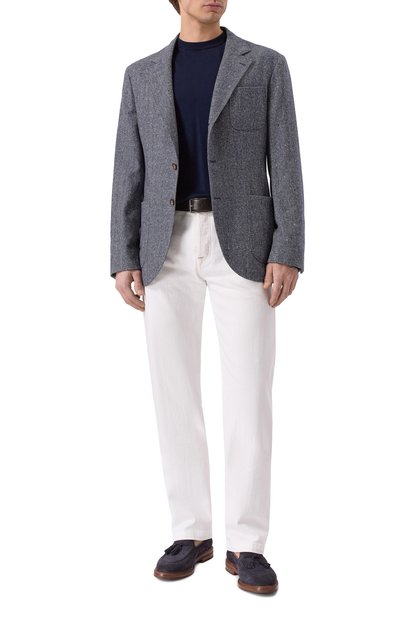 Хлопковые брюки KITON, арт. UPNJS1K0602H02, фото 2