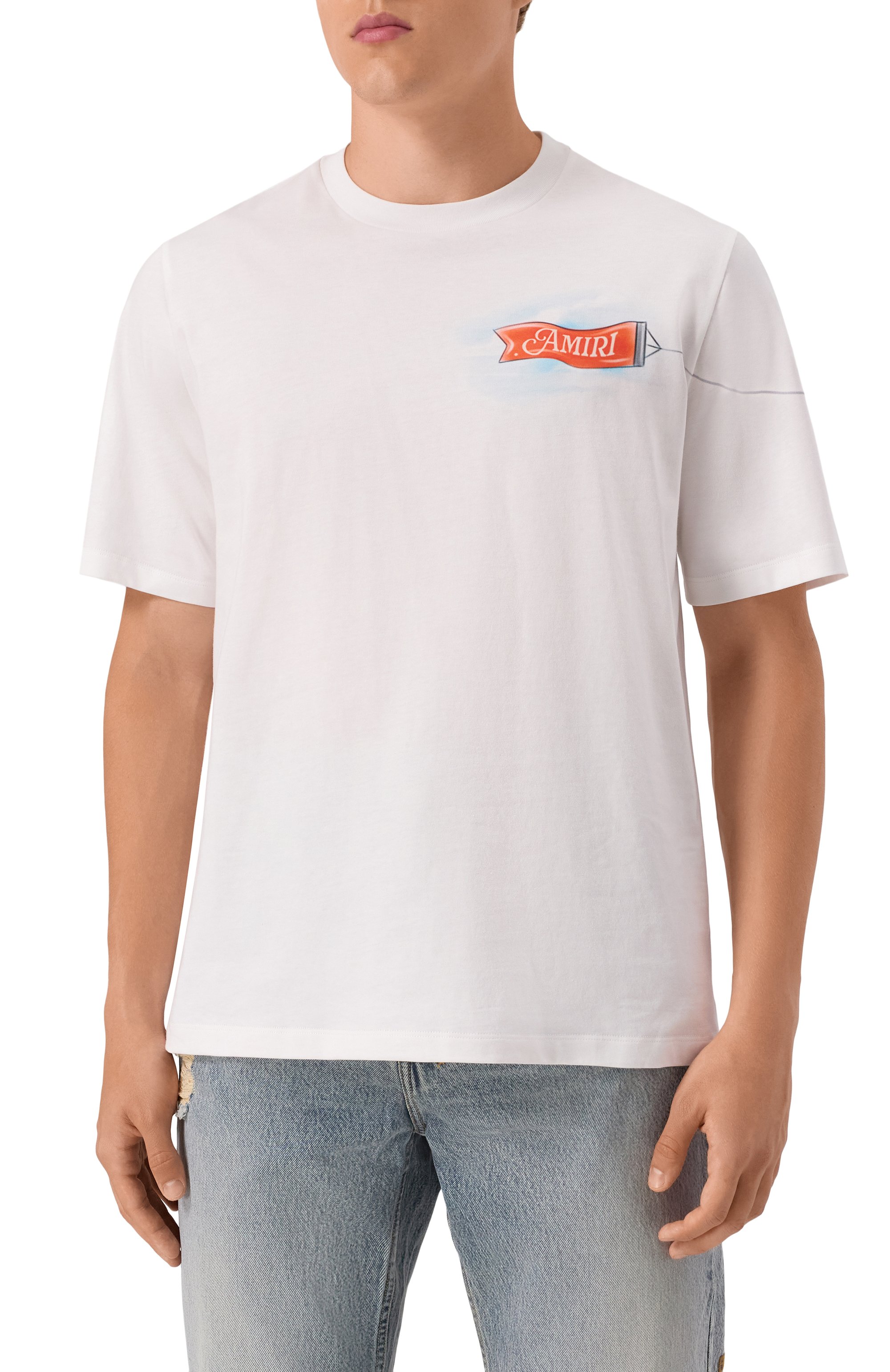 Хлопковая футболка AMIRI, арт. AMJYTE1220, фото 3